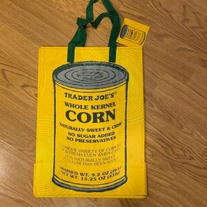 Traders Joe’s corn bag. NWT